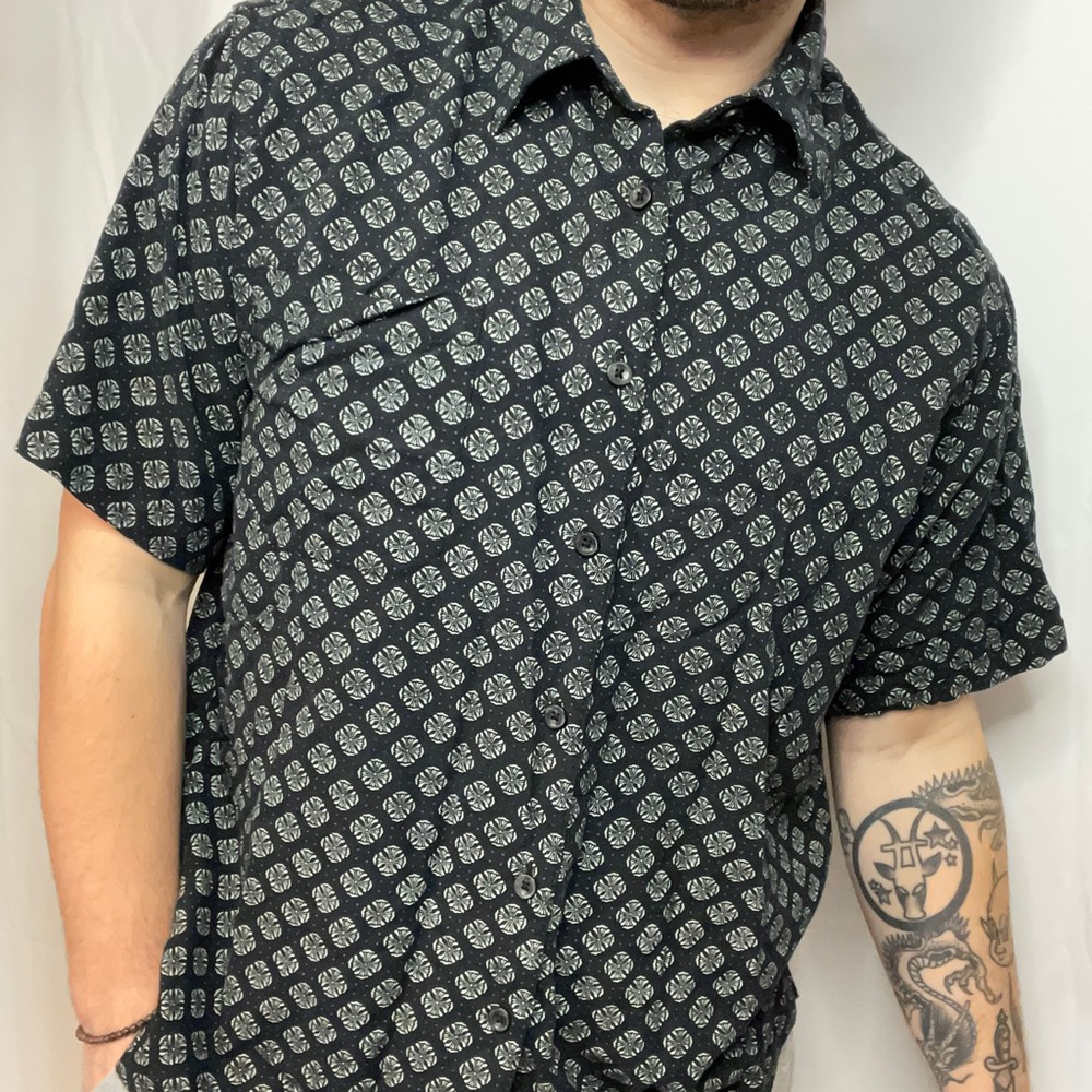 Prada Linea Rossa- Vintage Button Up